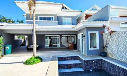 Casa com 4 suítes à venda, 255 m² por R$ 2.700.000 - Recreio - Rio de Janeiro/RJ
