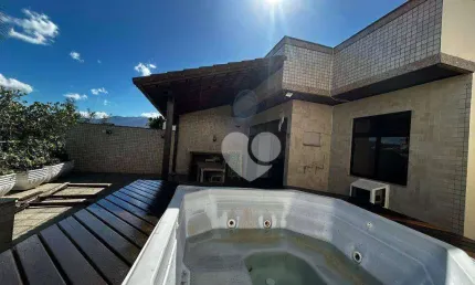 Cobertura com 3 quartos à venda, 230 m² por r$ 1.200.000 - recreio dos bandeirantes - rio de janeiro/rj