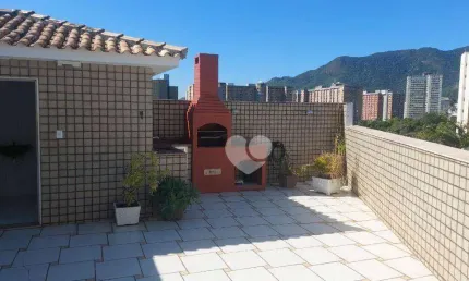 Grajaú, junto ao Lgo do Verdun Cobertura duplex com 160m² com terração, churrasqueira , 2 vagas, $890.000,00 Grajaú- RJ