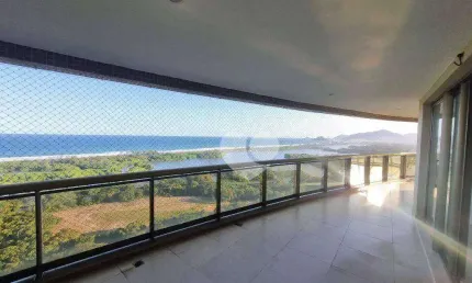 Apartamento com 3 suítes para alugar, 262 m² por R$ 22.319/mês - Barra da Tijuca - Rio de Janeiro/RJ