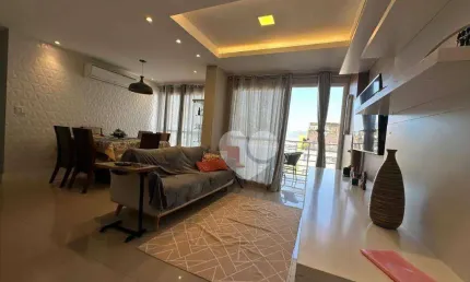Cobertura com 4 dormitórios à venda, 183 m² por r$ 1.150.000,00 - recreio dos bandeirantes - rio de janeiro/rj