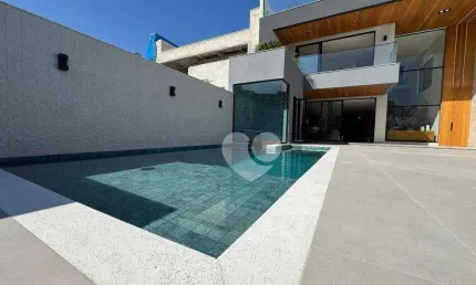Casa com 4 suítes à venda, 369 m² por r$ 4.900.000 - recreio dos bandeirantes - rio de janeiro/rj