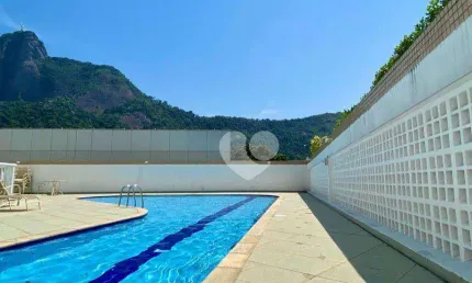 Apartamento com vista livre, varanda, 3 quartos (suíte), piscina, 2 vagas à venda, 114 m² por R$ 1.750.000 - Humaitá