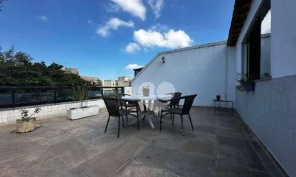 Cobertura com 3 quartos à venda, 291 m² por r$ 980.000 - recreio dos bandeirantes - rio de janeiro/rj