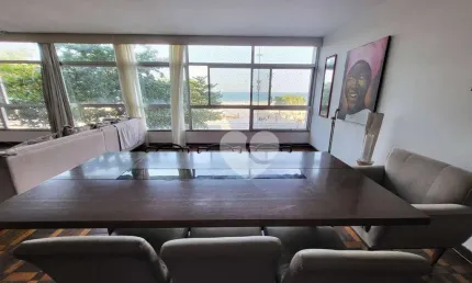 Apartamento com 4 quartos para alugar, 230 m² - Leme - Rio de Janeiro/RJ