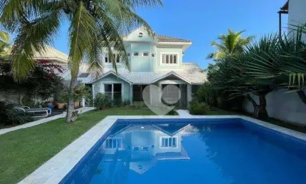 Casa com 4 quartos à venda, 425 m² por R$ 4.000.000 - Barra da Tijuca - Rio de Janeiro/RJ