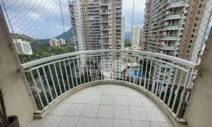 JARDIM DO ALTO Apartamento com 3 quaros para alugar, 80 m² por R$ 5.367/mês - Recreio dos Bandeirantes - Rio de Janeiro/RJ