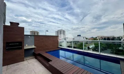Jardim oceânico - cobertura duplex na quadra da praia e ao lado da olegário maciel. 4 suítes e sol da manhã. prédio novo!