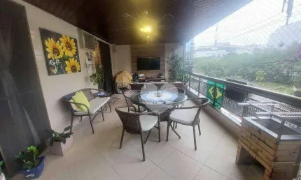 Apartamento com 3 quartos à venda, 123 m² por r$ 850.000 - recreio dos bandeirantes - rio de janeiro/rj