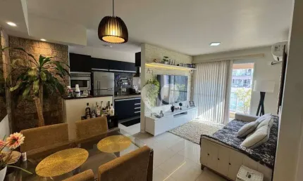 Condomínio luar do pontal - apartamento reformado com vista para dentro do condomínio. total infraestrutura. próximo a praia.