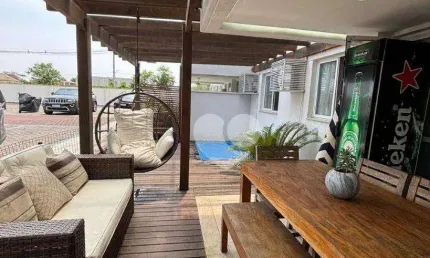 Apartamento garden com 2 dormitórios à venda, 100 m² por r$ 798.000,00 - recreio dos bandeirantes - rio de janeiro/rj