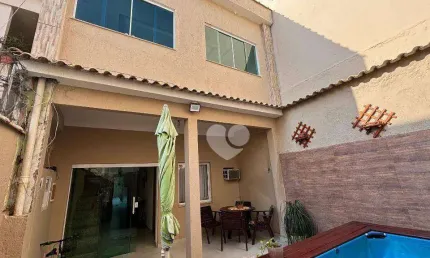 Casa de excelente padrão no engenho de dentro! rua daniel carneiro. casa de vila duplex com piscina e vaga coberta!