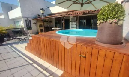 Cobertura com 3 quartos à venda, 278 m² por r$ 1.900.000 - recreio dos bandeirantes - rio de janeiro/rj