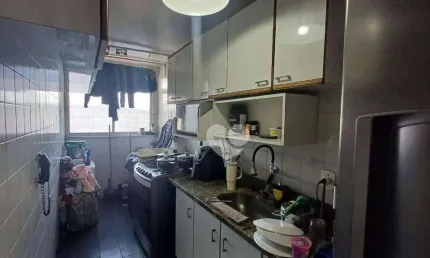 Apartamento 02 quartos a venda, 01 suite, varanda, 01 vaga garagem, área serviço, aceita pet.