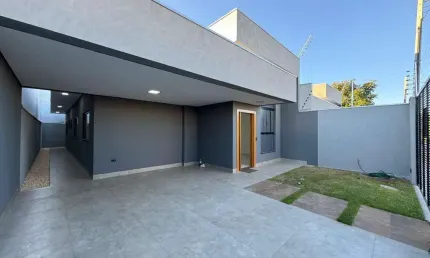 Casa para Venda em Maringá, Jardim São Clemente, 3 dormitórios, 1 suíte, 3 banheiros, 2 vagas