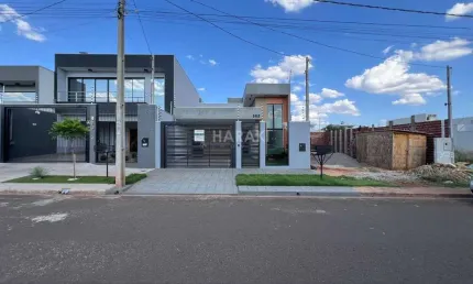Casa para Venda em Maringá, Jardim Munique, 3 dormitórios, 1 suíte, 3 banheiros, 2 vagas