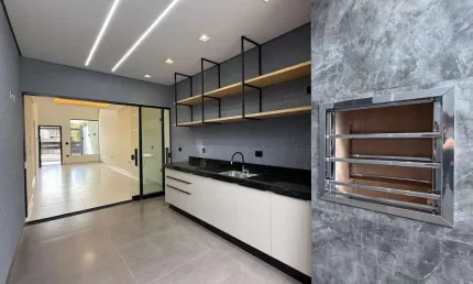 Casa para Venda em Maringá, Jardim Brasil, 3 dormitórios, 1 suíte, 3 banheiros, 2 vagas