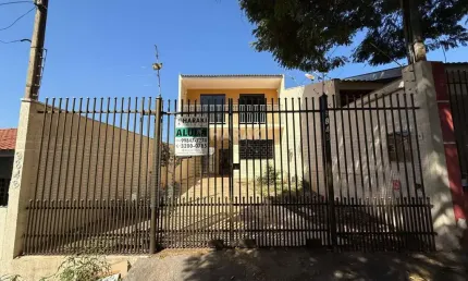 Sobrado para locação em maringá, jardim real, 3 dormitórios, 1 suíte, 3 banheiros, 3 vagas