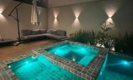 Casa, 4/4, suite e varanda - Jaguar Residence - Priscila Dutra