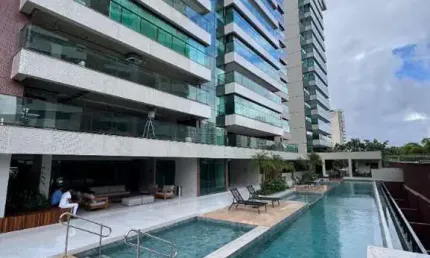 Apartamento Alto Padrão, 4/4, suite e varanda - Mansão Bellagio - Alphaville 1, Salvador  -