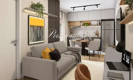 Apartamento garden para venda em pinhais, jardim amélia, 2 dormitórios, 1 banheiro, 1 vaga