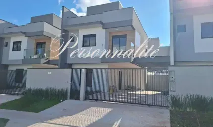 Sobrado para venda em são josé dos pinhais, afonso pena, 3 dormitórios, 3 suítes, 4 banheiros, 4 vagas