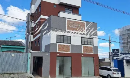 Apartamento com Terraço para Venda em São José dos Pinhais, Boneca do Iguaçu, 3 dormitórios, 1 suíte, 2 banheiros, 1 vaga