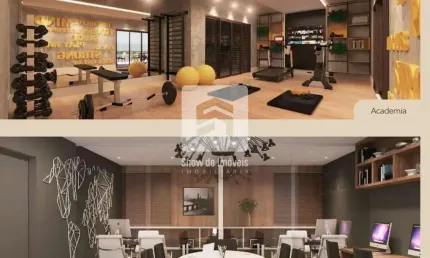 Apartamento com 1 quarto  à venda, 35 m² por R$ 175.000,00

- Jardim Cidade Universitária - João Pe