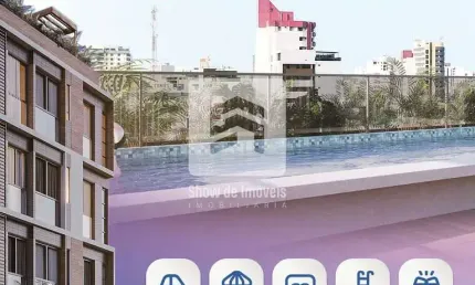 Flat com 1 quarto à venda no Intermares, Cabedelo 