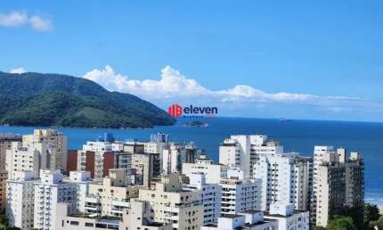 Extremamente Lindo! Apartamento c/03 suítes, 02 garagens, mobiliado, vista mar!
