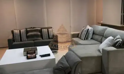 Cobertura Duplex. 4 dorms (2 suítes), 6 vagas. Anália Franco mobiliada 256