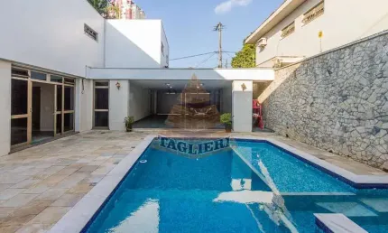 Permuta Sobrado c/piscina 4 vagas Tatuapé - aceita permuta - Tem piscina