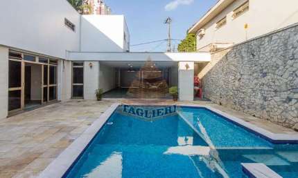 Permuta Sobrado c/piscina 4 vagas Tatuapé - aceita permuta - Tem piscina
