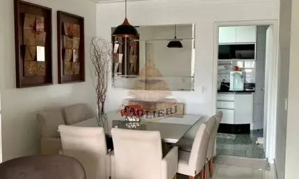Lindo apto 98m2. 3 dorms, suíte, 2 vagas. Água Rasa