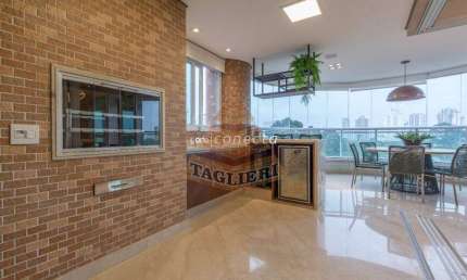 ESCELENTE Apartamento 4 Suítes, 5 Vagas Analia franco lazer completo
