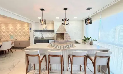 Magnifico apartamento finamente decorado 3 stes. Wellcome Anália Franco!!!