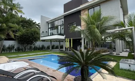 Casa em condomínio fechado com 4 quartos à venda na Avenida Sócrates Bonfim, s/n, Ponta Negra, Manaus