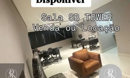 Edifício Sb Tower - Sala comercial à venda no bairro Santa Rosa - Cuiabá/MT