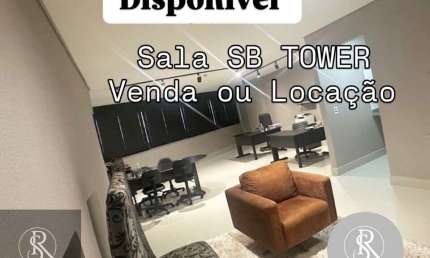 Edifício Sb Tower - Sala comercial à venda no bairro Santa Rosa - Cuiabá/MT