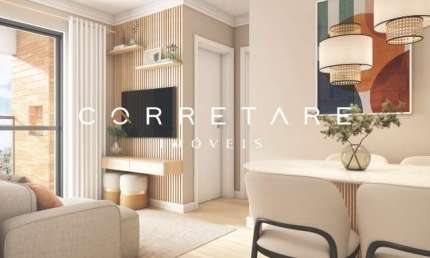 Apartamento com 2 quartos à venda no Pinheirinho, Curitiba , 53 m2 por R$ 408.000