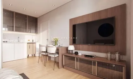 Kitnet / stúdio à venda no cristo rei, curitiba , 31 m2 por r$ 395.940