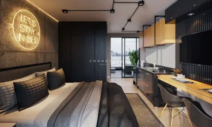 Apartamento com 1 quarto à venda no cristo rei, curitiba , 48 m2 por r$ 362.282