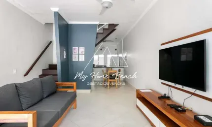 Casa em condomínio fechado com 2 quartos à venda na avenida mãe bernarda, 1, juquehy, são sebastião, 120 m2 por r$ 930.000