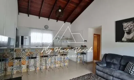 Casa em condomínio fechado com 2 quartos à venda na avenida mãe bernarda, 01, juquehy, são sebastião, 80 m2 por r$ 1.300.000