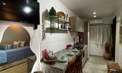 Flat com 1 quarto à venda na Rua das Algas, 300, Praia do Francês, Marechal Deodoro, 35 m2 por R$ 450.000