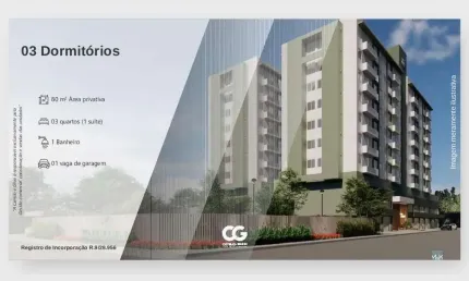 Apartamento com 3 quartos à venda em Portinho, Laguna , 81 m2 por R$ 399.000