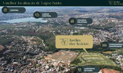 Terreno em condomínio fechado à venda em Acácias, Lagoa Santa  por R$ 246.900