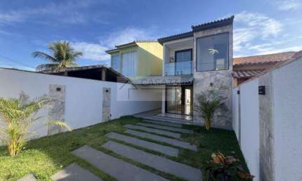 Casa com 3 quartos à venda na Avenida Dom Pedrito, 100, Barroco (Itaipuaçu), Maricá, 119 m2 por R$ 649.000