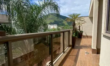 Cobertura com 2 quartos à venda em campo grande, rio de janeiro , 140 m2 por r$ 630.000