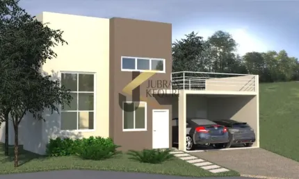 Casa à venda em condomínio de Valinhos, com 3 suítes térreas (1 suíte master, com chuveiros, cuba dupla e closet), 2 lavabos. 3 salas, cozinha integrada, espaço gourmet, aquecimento solar com placas i